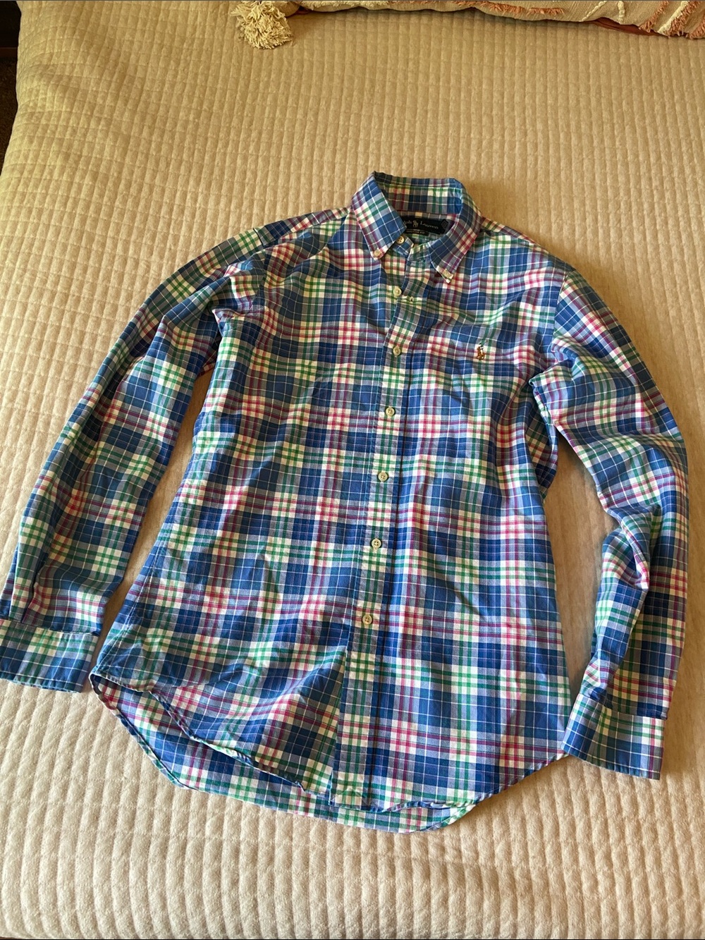 Ralph Lauren men’s plaid button down